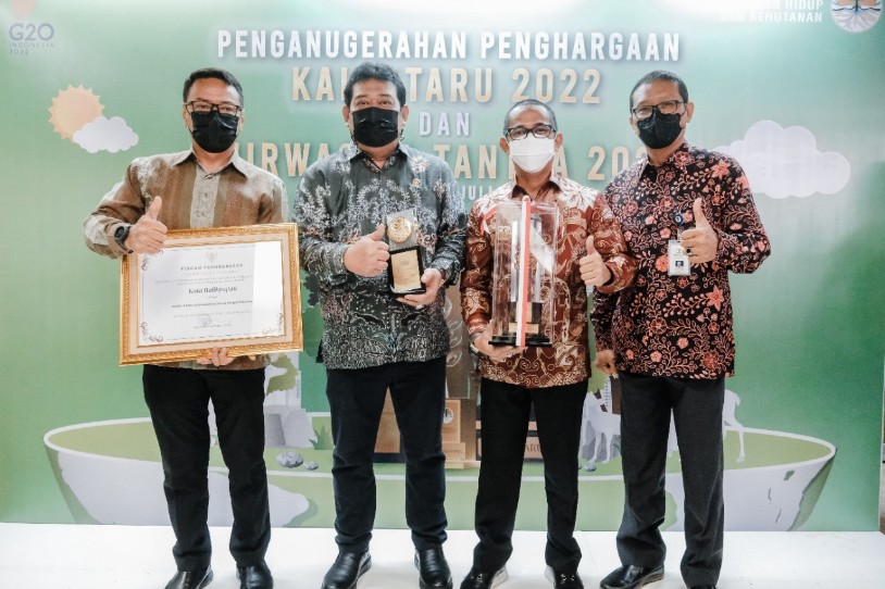 Balikpapan Terima Tiga Kriteria Penghargaan Nirwasita Tantra dari Kementerian KLHK