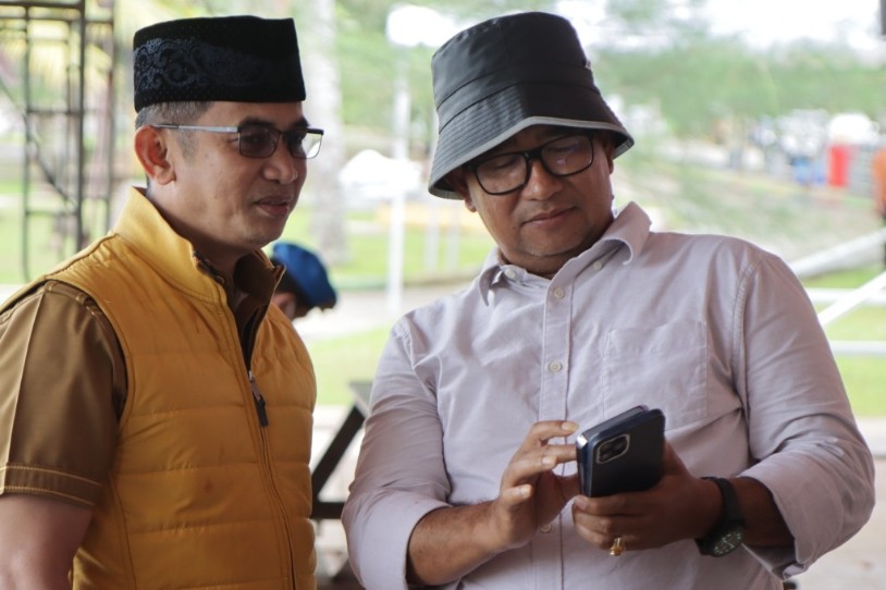 Wali Kota dan Pj Gubernur Sulbar Tinjau Kesiapan Penyambutan Perahu Sandeq