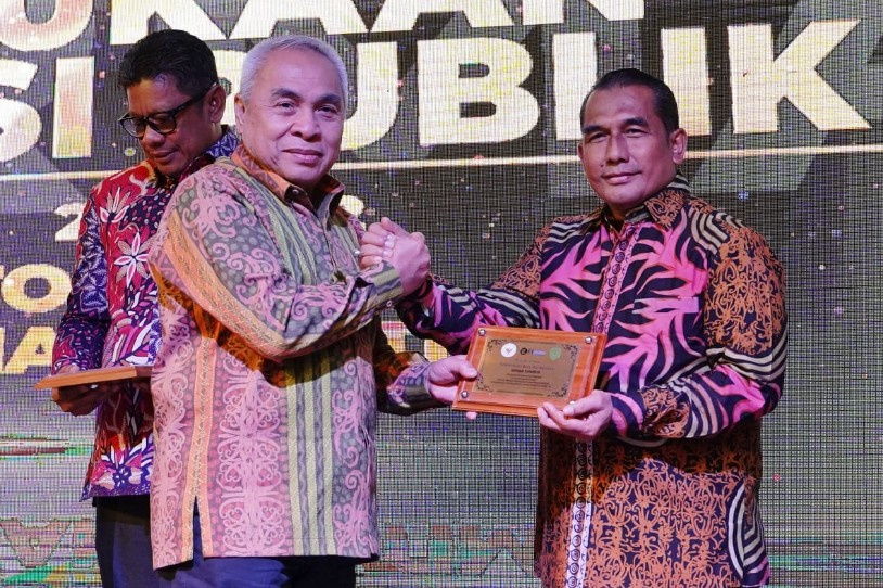 Malam Anugerah Keterbukaan Informasi Badan Publik Provinsi Kaltim, Pemkot Balikpapan Raih Peringkat Tiga