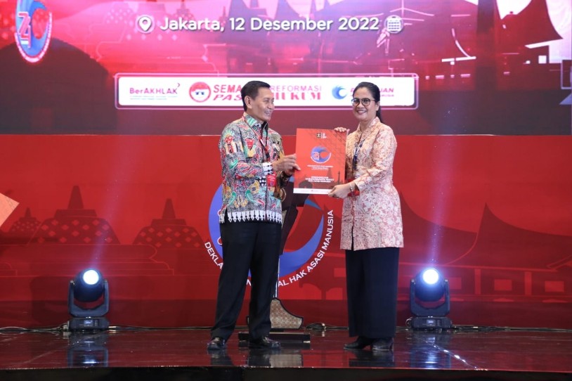 Kota Balikpapan Terima Penghargaan Kota Peduli HAM
