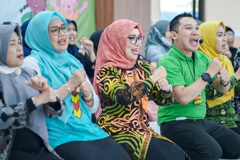 Bunda PAUD, Nurlena Rahmad Buka Workshop yang Digelar IGTKI-PGRI Kota Balikpapan