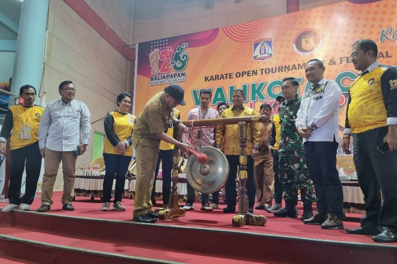 Festival dan Kejuaraan Karate Piala Wali Kota Balikpapan, 825 Karateka Berpartisipasi