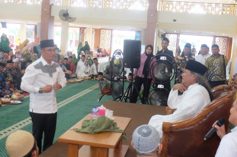 Ribuan Warga Ikuti Tabligh Akbar HUT Kota Balikpapan, Hadirkan Gus Muwafiq Sebagai Penceramah