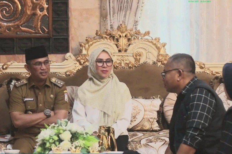 Petugas Pantarlih Pemilu 2024 Coklit Wali Kota Rahmad Mas'ud dan Keluarga