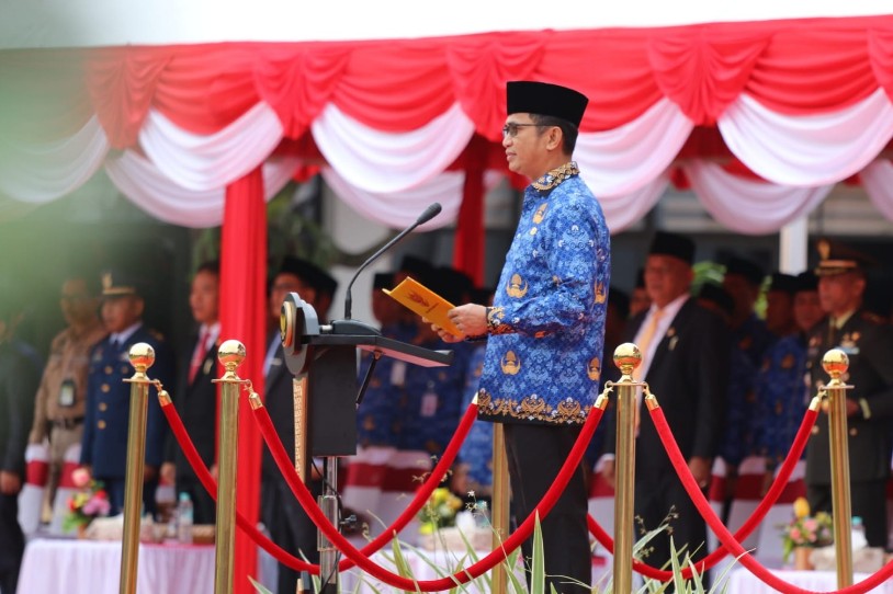 Pimpin HUT Satuan Damkar, Satpol PP dan Satlinmas, Wali Kota Berharap Dapat Semakin Diandalkan