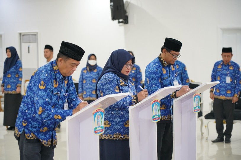 Wali Kota Balikpapan Lantik Tiga Pejabat Pimpinan Tinggi Pratama