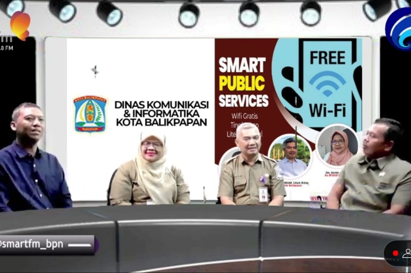 Diskominfo dan Smart FM Gelar Talkshow, Bahas Wifi Gratis untuk Tingkatkan Literasi Digital