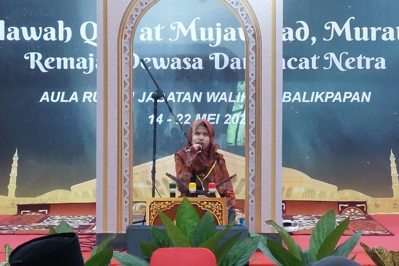 Tuntaskan Babak Final,  10 Peserta Canet MTQ Kaltim Memukau Dewan Hakim