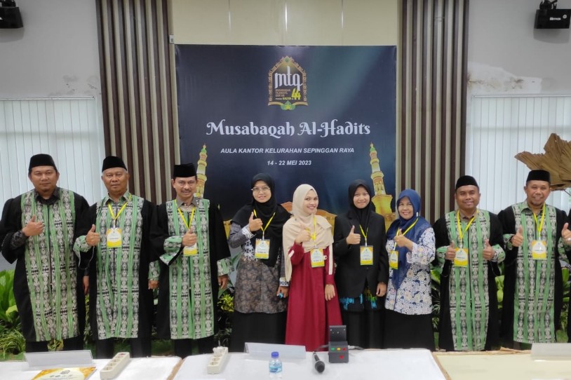 Hari Ketiga MTQ 44 Balikpapan, Tiga Peserta Musabaqah Hafalan 100 Hadist Bersanad Memperebutkan Juara 1, 2 dan 3 