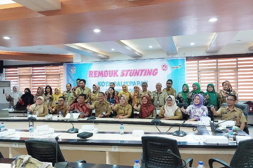 TPPS Kota Balikpapan Lakukan Rembuk Stunting