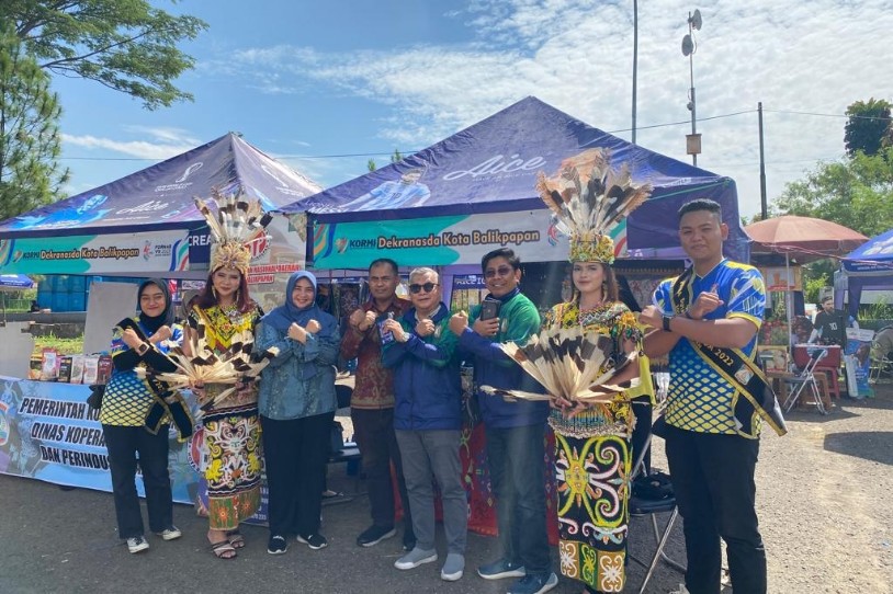 UMKM Kota Balikpapan Ramaikan FORNAS 2023 di Kabupaten Bandung