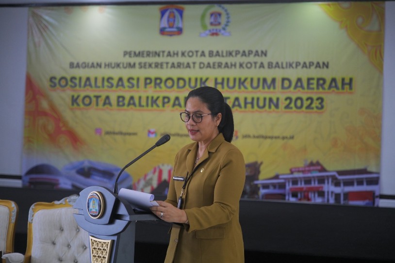 Bagian Hukum Setdakot Sosialisasikan Produk Hukum Daerah Pemkot Balikpapan 2023