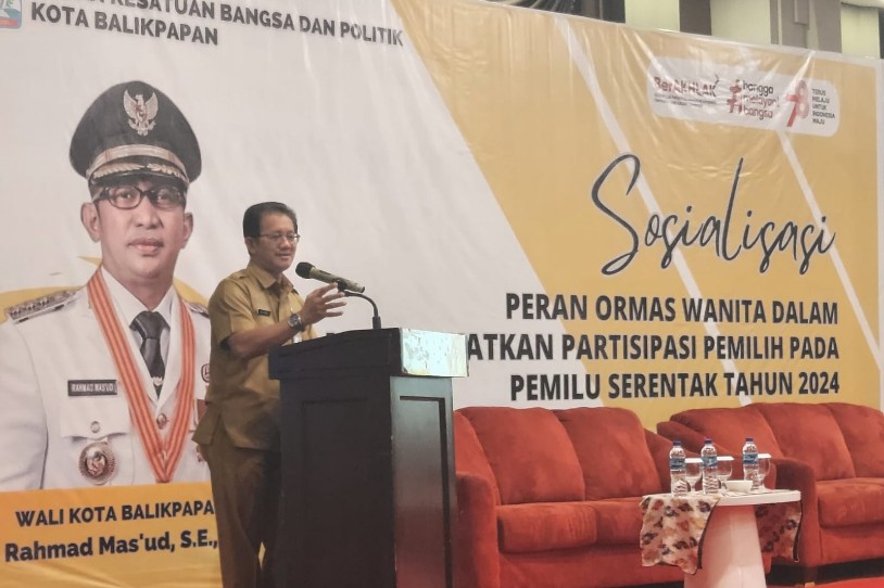 Kesbangpol Sosialisasikan Peran Serta Perempuan dalam Sukseskan Pemilu