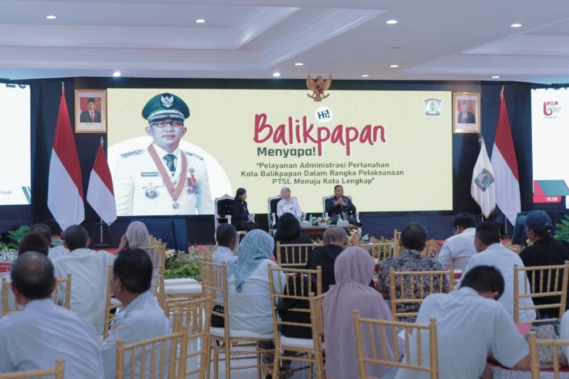 Balikpapan Menyapa, Pemkot Bahas Layanan Administrasi Pertanahan Menuju Kota Lengkap