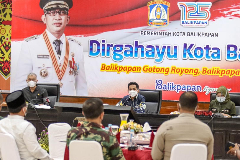 Wali Kota Gelar Rapat Forkopimda, Bahas Perkembangan COVID-19 dan Tanjakan Muara Rapak