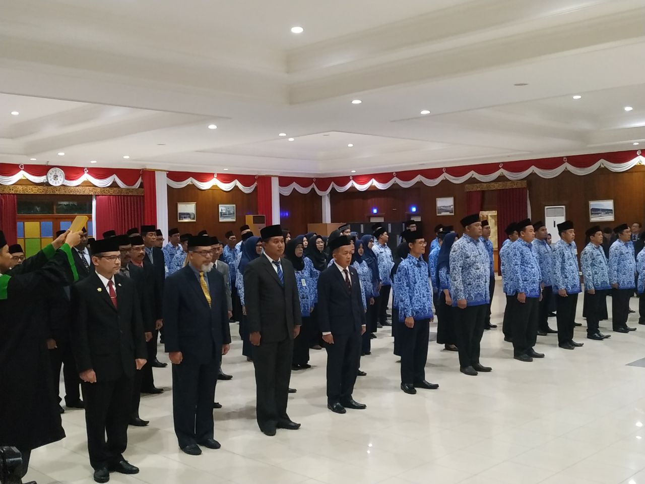 Senin Malam Wali Wota Lantik Puluhan Pejabat di Lingkungan Pemkot