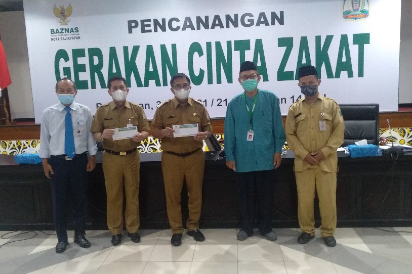Pemkot dan Baznas Balikpapan Gelar pencanangan Gerakan Cinta Zakat