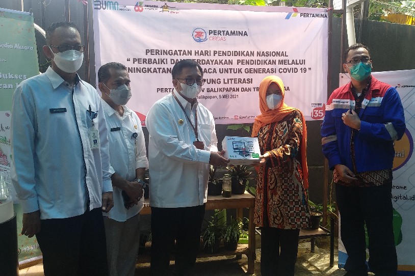Wali Kota Dukung Program Pertamina RU V dan Kampoeng Literasi Gajah Mada