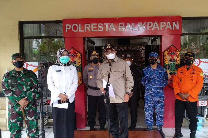 Apel Kesiapsiagaan Idulfitri Digelar di Mako Polresta Balikpapan