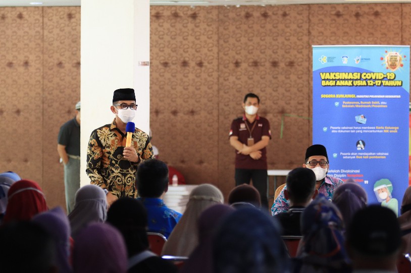 Wali Kota Buka Pelaksanaan Vaksinasi Booster untuk Jama'ah Haji Balikpapan
