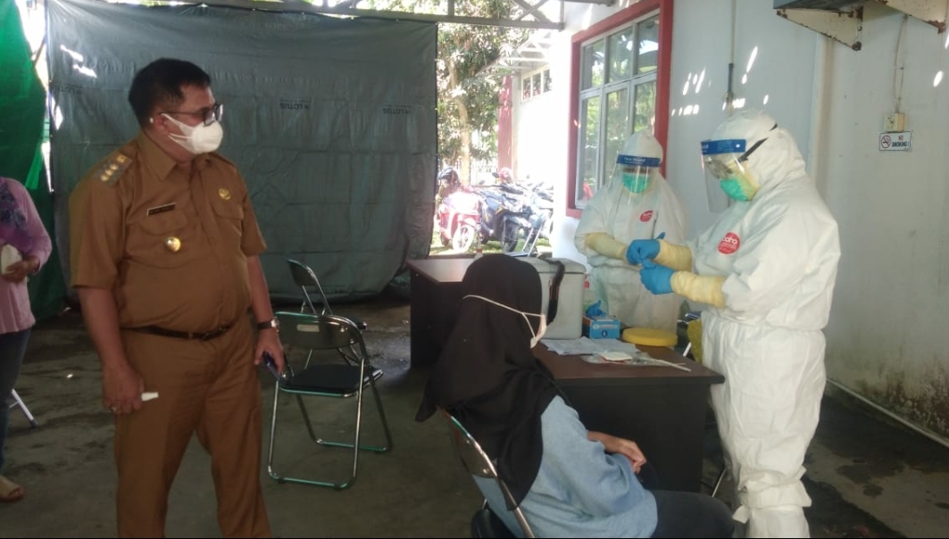 Rapid Tes Kedua, 742 petugas KPPS dan Pengawas TPS Reaktif.