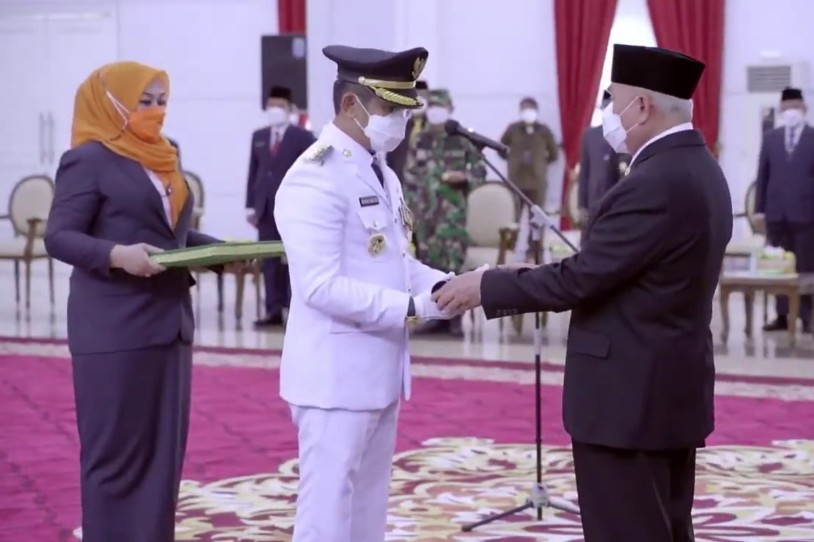 Rahmad Mas'ud Resmi Dilantik Sebagai Wali Kota Balikpapan