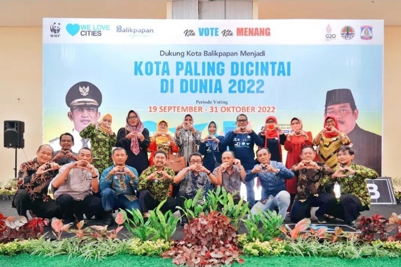 Launching Kampanye We Love Balikpapan, Plh Sekda Ajak Masyarakat Vote