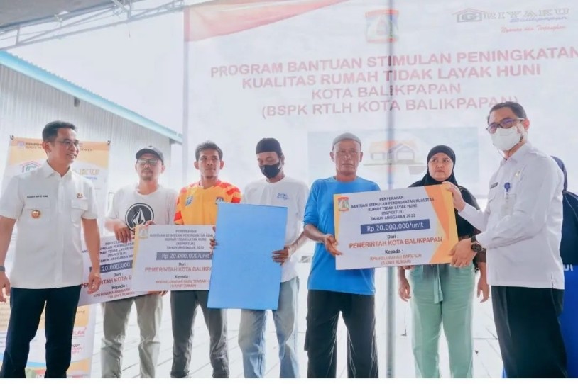 Pemkot Balikpapan Laksanakan BSPK-RTLH Pada 66 Warga
