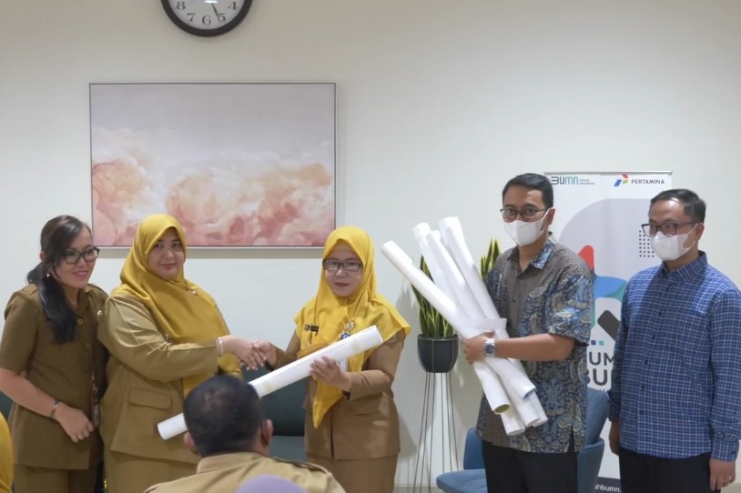 Rangkaian HUT Ke-126 Kota Balikpapan, Rumah BUMN dan Dinas Perdagangan Beri Paket Bantuan Untuk UMKM