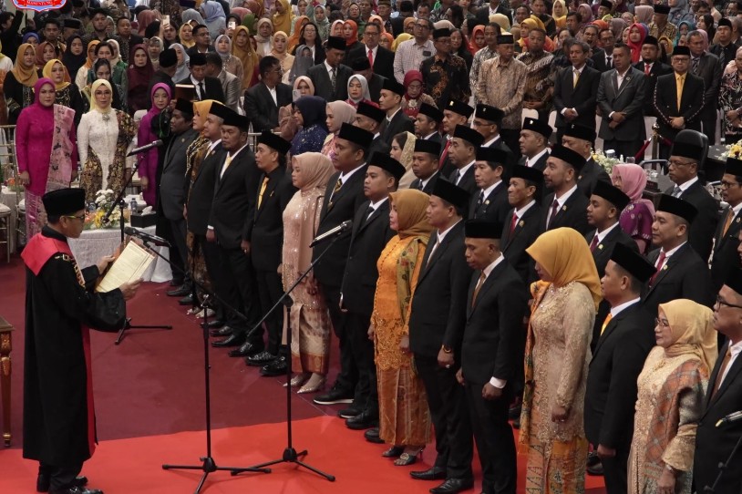 Pelantikan 45 Anggota DPRD 2024-2029