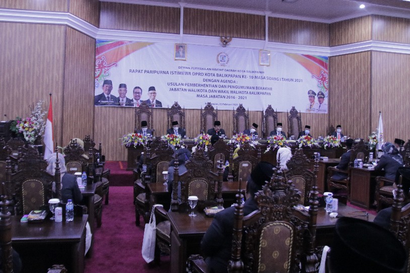 Masa Jabatan Wali Kota Balikpapan Berakhir 30 Mei