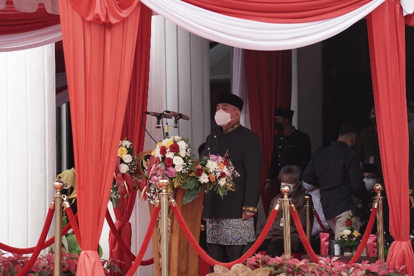 Upacara HUT Kota, Gubernur Sampaikan Balikpapan Tetap Jadi Penyangga IKN