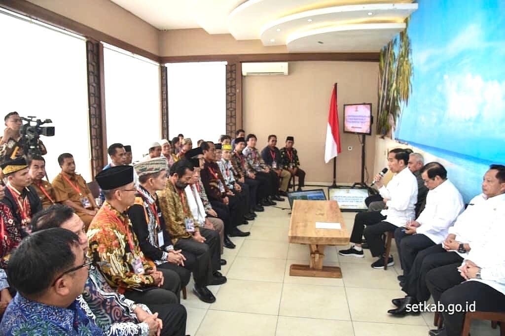 Presiden RI Temui Tokoh Masyarakat Kaltim Untuk Pemindahan IKN