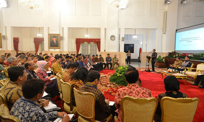 Presiden Jokowi : Humas Pemerintah Harus Bergerak Cepat dan Satu Narasi