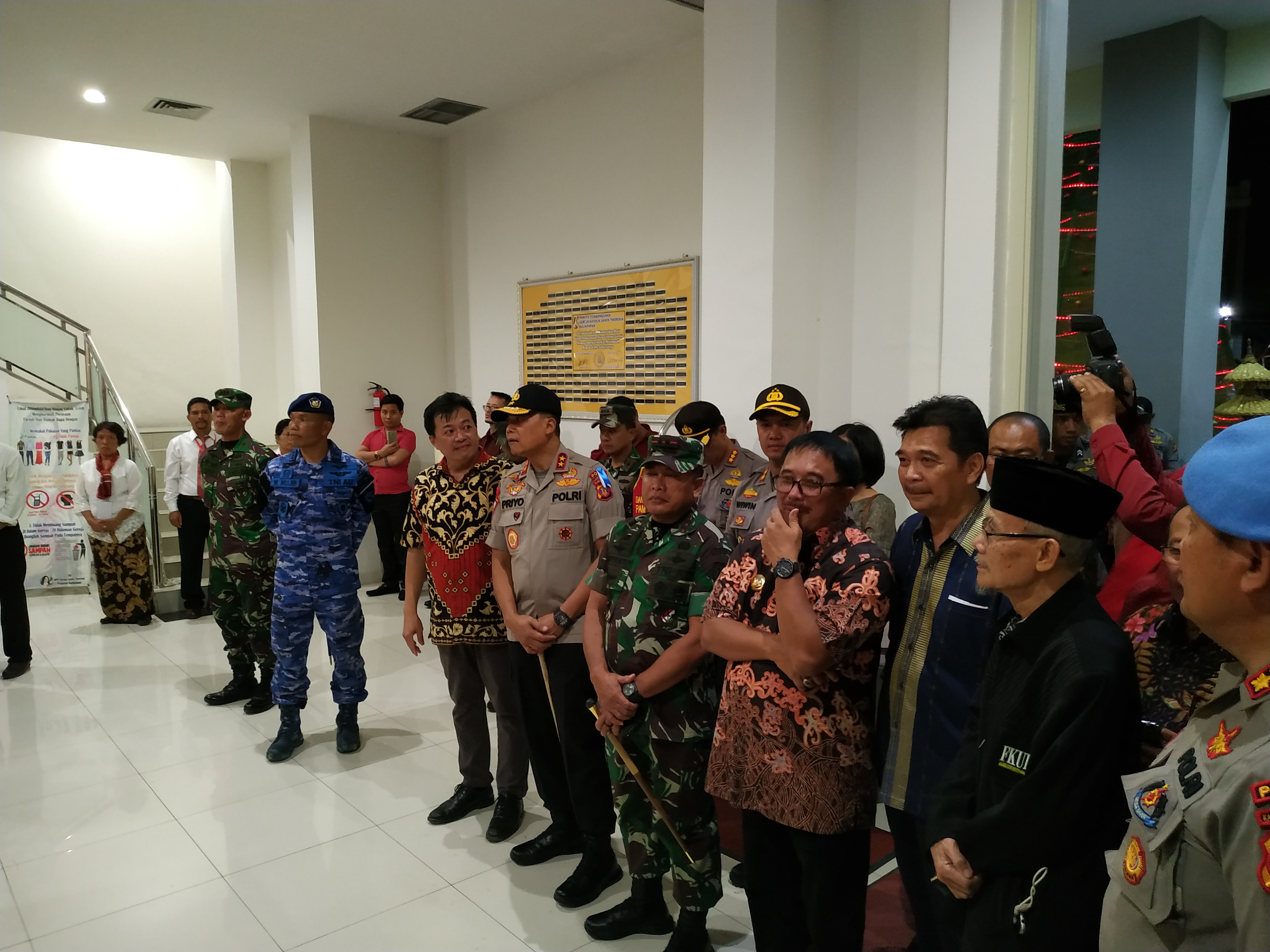 Tinjau Misa Natal, Wali Kota Menilai Toleransi Beragama Jauh Lebih Baik