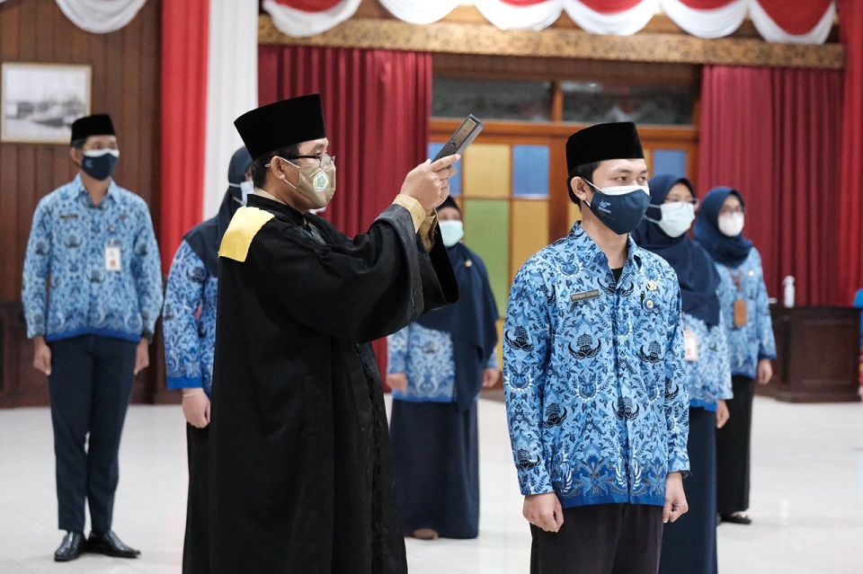 17 Pejabat Fungsional di Lingkungan Pemkot Balikpapan Dilantik