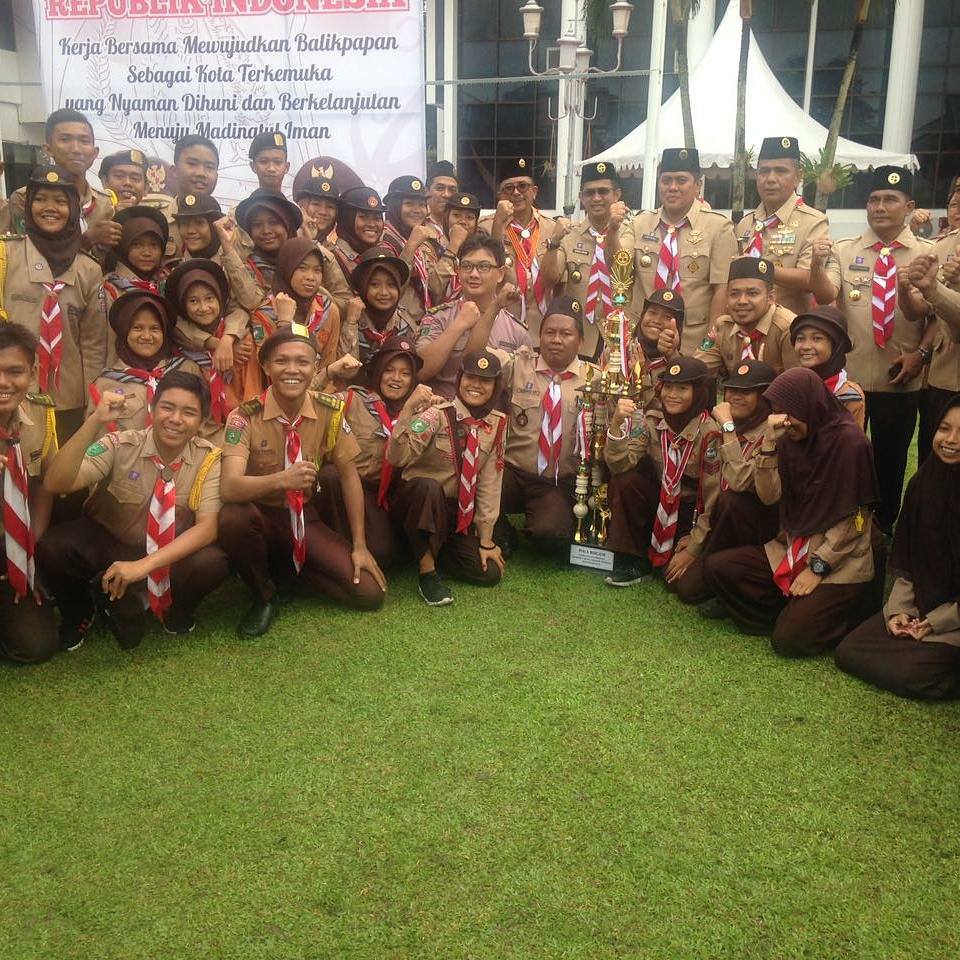 HUT Ke-56 Pramuka, Kwartir Ranting Balikpapan Barat Juara Umum
