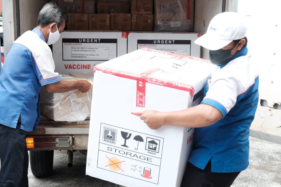 12.200 Dosis Vaksin Jatah Balikpapan Tiba, Besok Didistribusikan ke Fasyankes